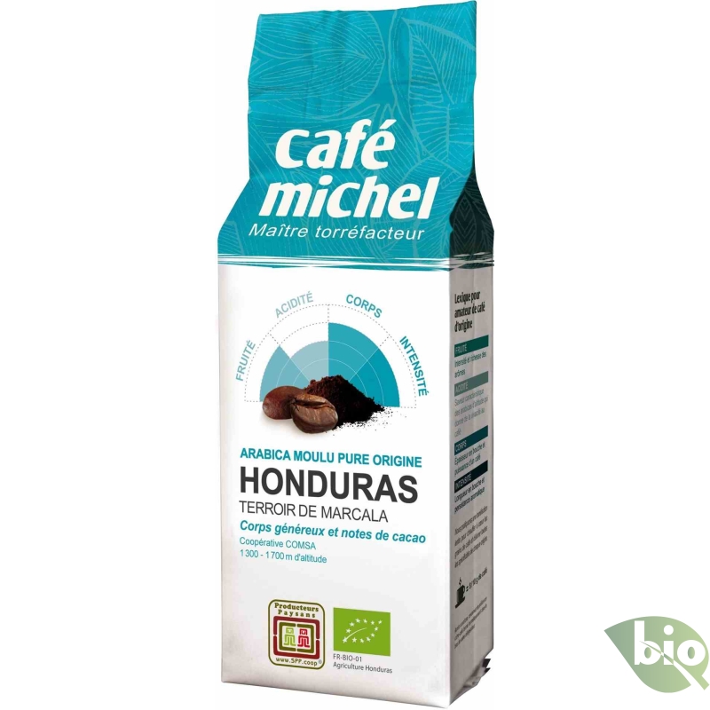 KAWA MIELONA ARABICA 100 % HONDURAS FAIR TRADE BIO 250 g - CAFE MICHEL