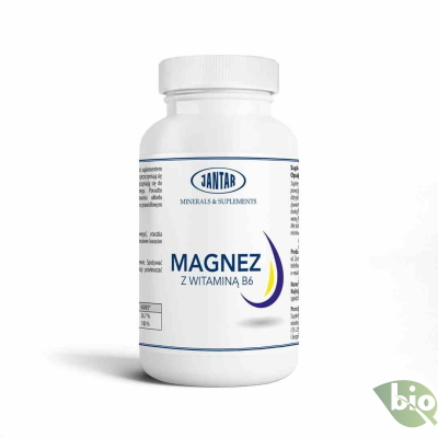 MAGNEZ + WITAMINA B6 60 KAPSUŁEK (100 mg + 1
