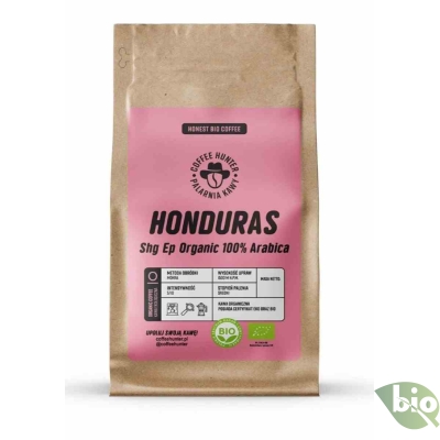 KAWA ZIARNISTA ARABICA 100 % HONDURAS FAIR TRADE BIO 250 g - COFFEE HUNTER