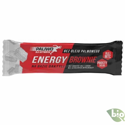 BATON ENERGY BROWNIE + KOFEINA 50 g - PALIWO DLA AKTYWNYCH